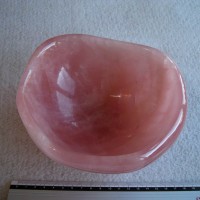 Schälchen, Rosenquarz Vergrößern